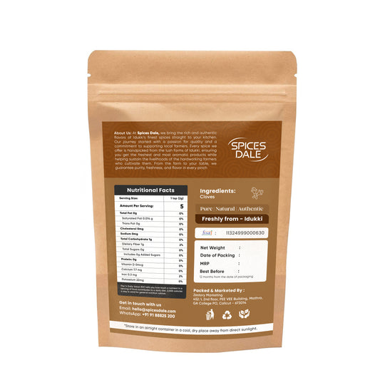 Spices Dale Cloves 50g Pack of 2 - 100% Natural & Aromatic Cloves